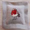 Picture of Lavender pillow "Bullfinch"