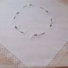 Picture of Offwhite tablecloth "Lavender" 85X85