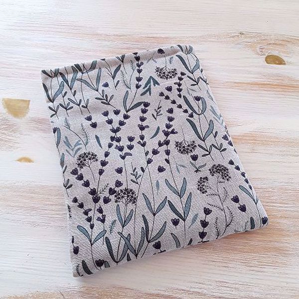 Picture of Linen book sleeve "Lavender"
