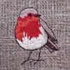 Picture of Placemats from coarse linen „Bullfinch“