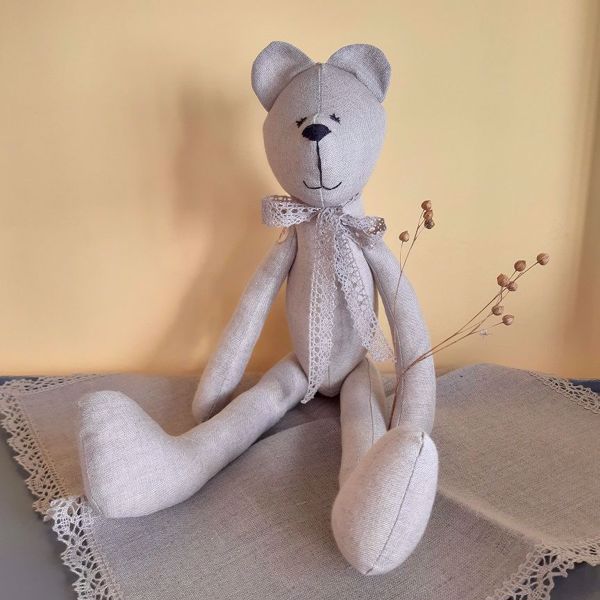 Picture of Linen Teddy Bear