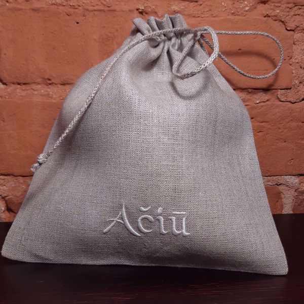 Picture of Linen bag "Thank  you"