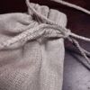 Picture of Linen bag "Thank  you"