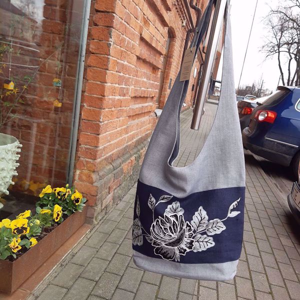 Picture of Linen bag "Rose"