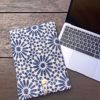 Prekės Lininis  pc (23X32cm) dėklas mėlynos gėlės nuotrauka