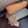 Picture of Linen waffle blanket 130X200, greenish