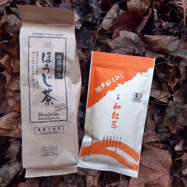 Prekės Komplektas Japoniška juoda ir skrudinta žalia arbata nuotrauka